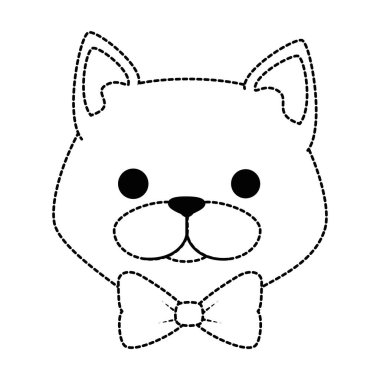 sevimli kedi maskot baş karakter