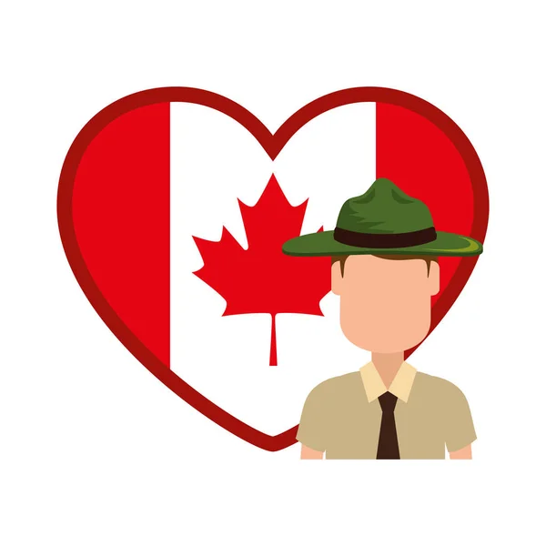 Balloons helium with canadian flag and ranger Stock Vector by ...