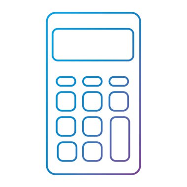 hesap makinesi matematik izole simgesi