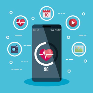 hearbeat medya ve sosyal uygulama ile akıllı telefon teknolojisi