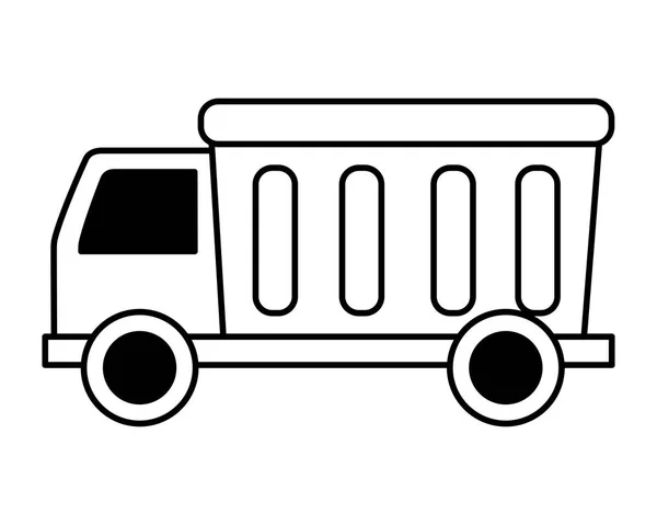 Vrachtwagen kids speelgoed — Stockvector