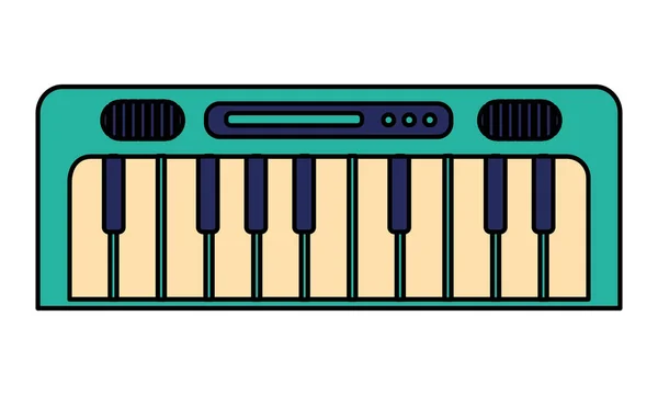 Synthesizer kinderen speelgoed — Stockvector