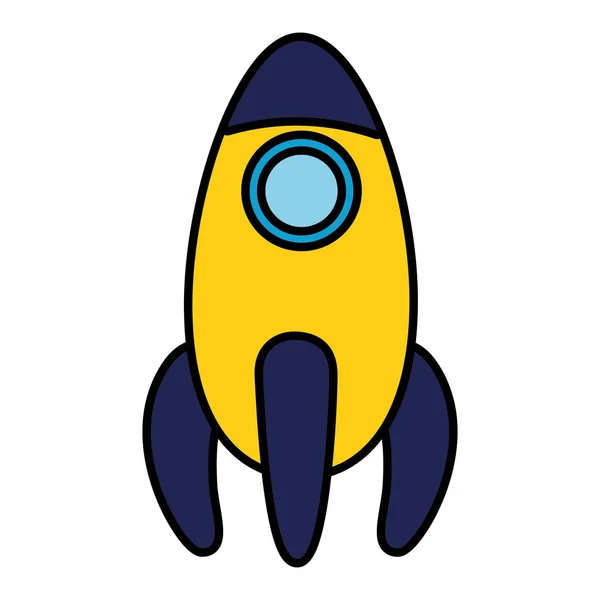 Rocket kids toy — Stock Vector
