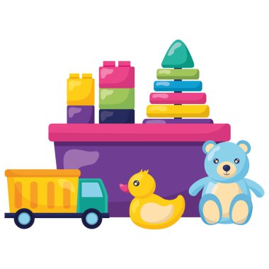 Çocuklar oyuncaklar tasarım