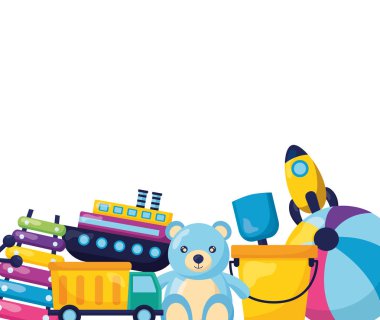 Çocuklar oyuncaklar tasarım