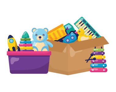 Çocuklar oyuncaklar tasarım