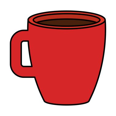 kahve fincan izole simgesi