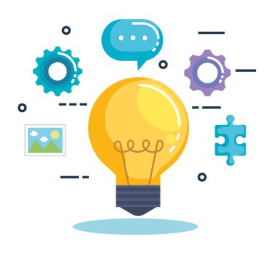 iş pazarlama ile ampul