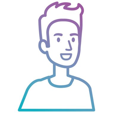 genç adam avatar karakter