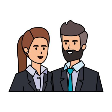 iş çift avatarlar karakter