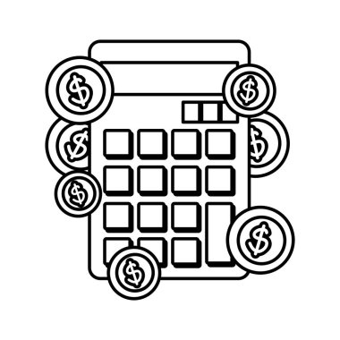 sikke dolar ile hesap makinesi matematik