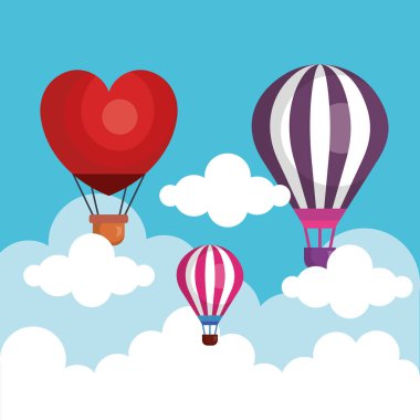 sıcak uçan balon hava