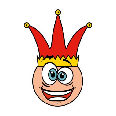 Soytarı şapkası ile deli ifade yüz gün aptallar