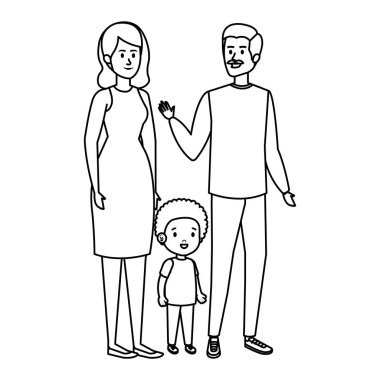 Anne ile oğlu karakterler çift