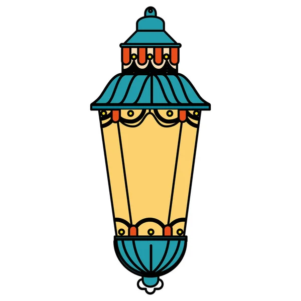 Visící lampa ramadam karem — Stockový vektor