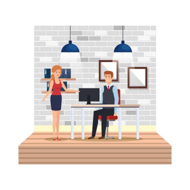 İşyerinde iş çift