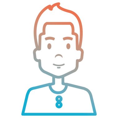 genç adam avatar karakter