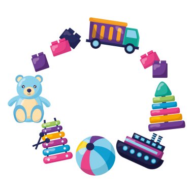 Çocuklar oyuncaklar tasarım