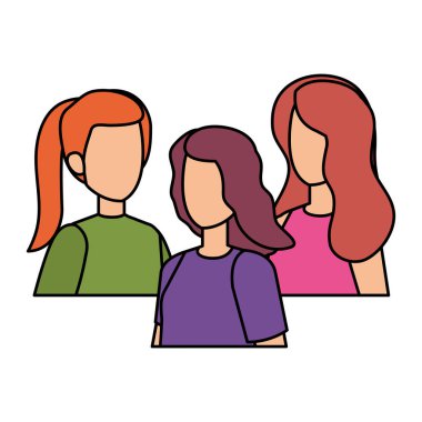 kadın karakter grubu