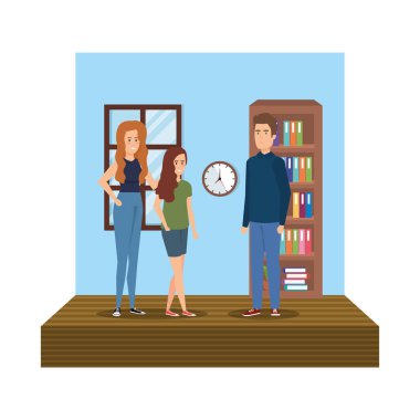 Ofisteki bir grup iş adamı