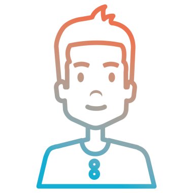 genç adam avatar karakter