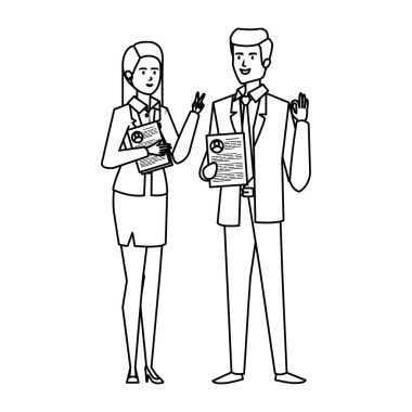 belgeler ile iş Çift