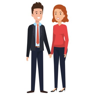 iş çift avatarlar karakter