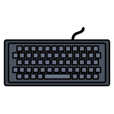 bilgisayar klavye izole kutsal kişilerin resmi