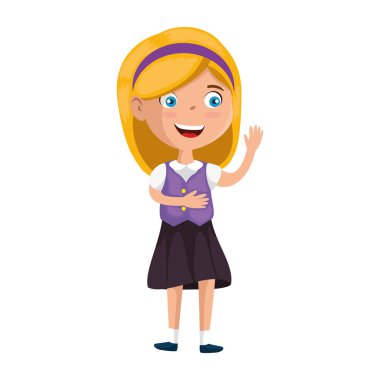 küçük kız kız karakter