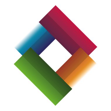 eşkenar dörtgen şekilli iş amblemi