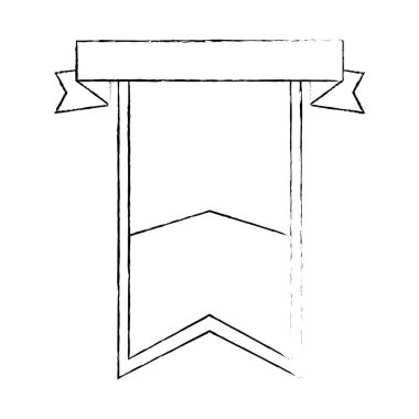 bayrak asılı kurdele