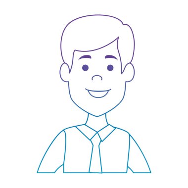 işadamı avatar karakter simgesi