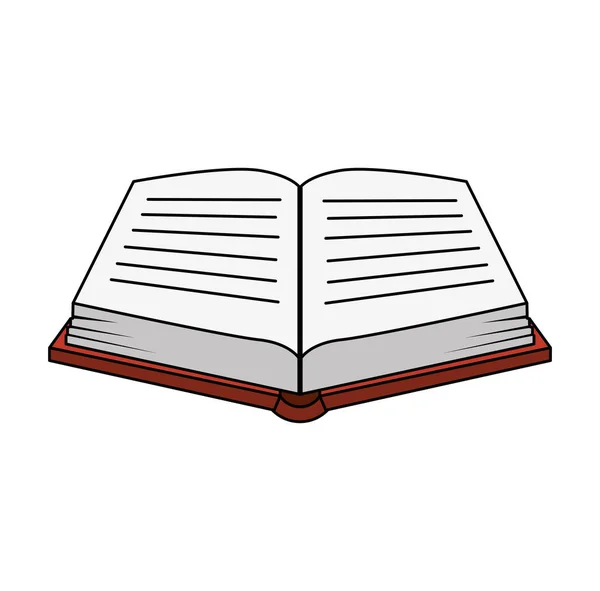 Libro sagrado icono religioso — Vector de stock