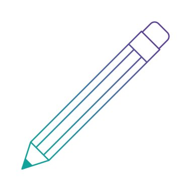 kalem yazma izole simgesi