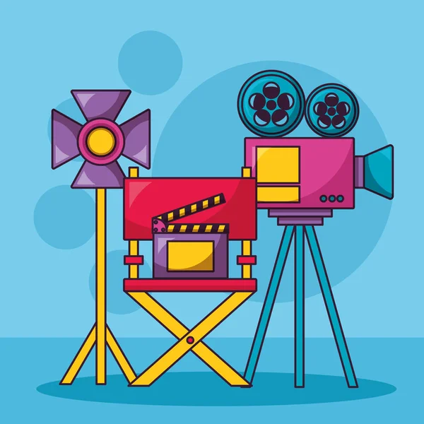 Cinema filme design —  Vetores de Stock