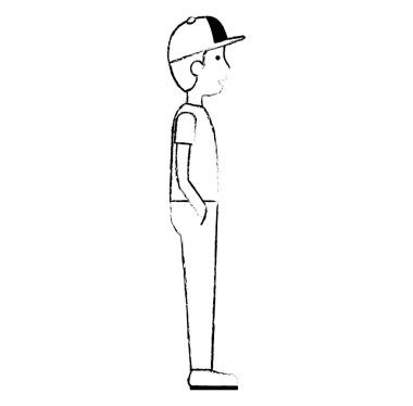 teslimat işçisi avatar karakter