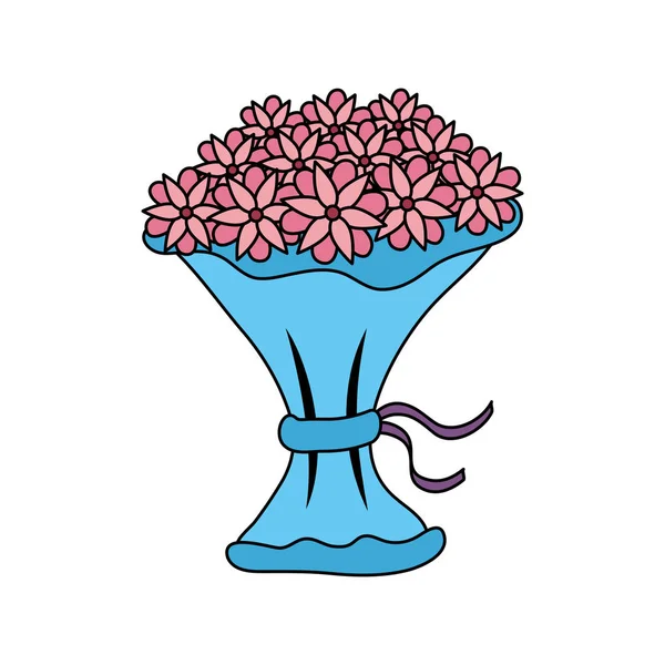 Blumenstrauß — Stockvektor