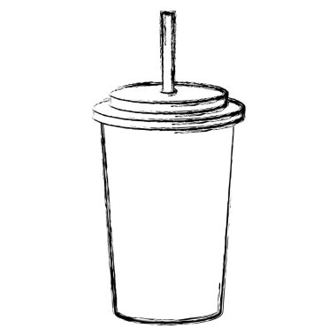 plastik kabın içindeki soda simgesi