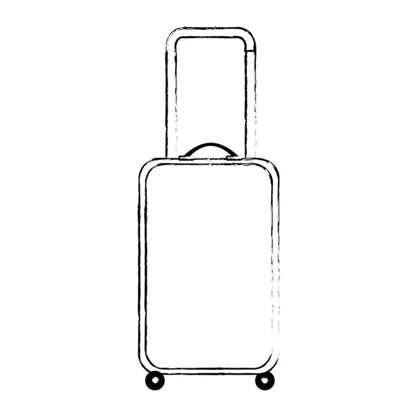 手提箱旅行孤立的图标 — 图库矢量图片