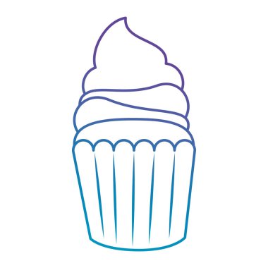 tatlı cupcake pasta simgesi