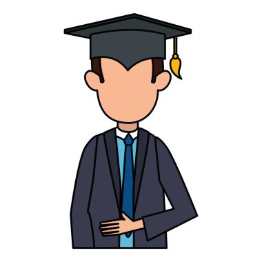 mezun öğrenci avatar karakter