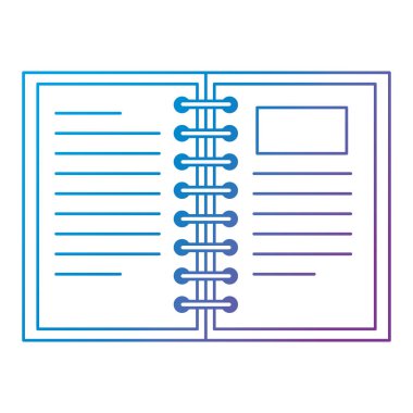 dizüstü okul izole simgesi