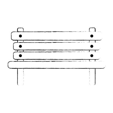 park ahşap sandalye simgesi