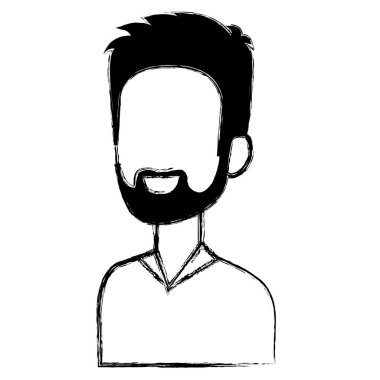 Sakallı genç adam Avatar karakteri