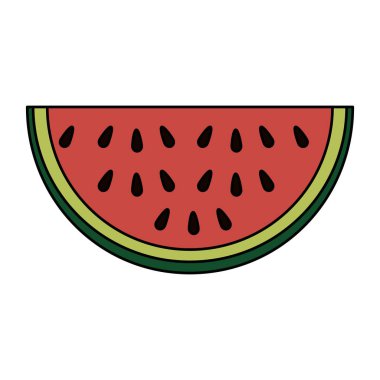 karpuz dilimlenmiş meyve simgesi