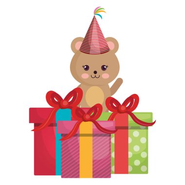 giftbox mevcut doğum günü kutlaması