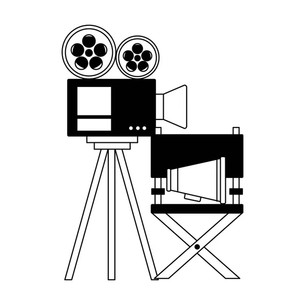 Cine película diseño — Archivo Imágenes Vectoriales