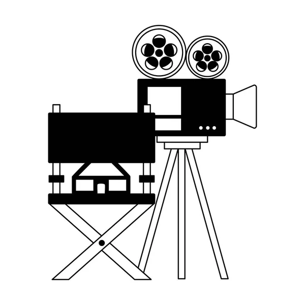 Cine película diseño — Vector de stock