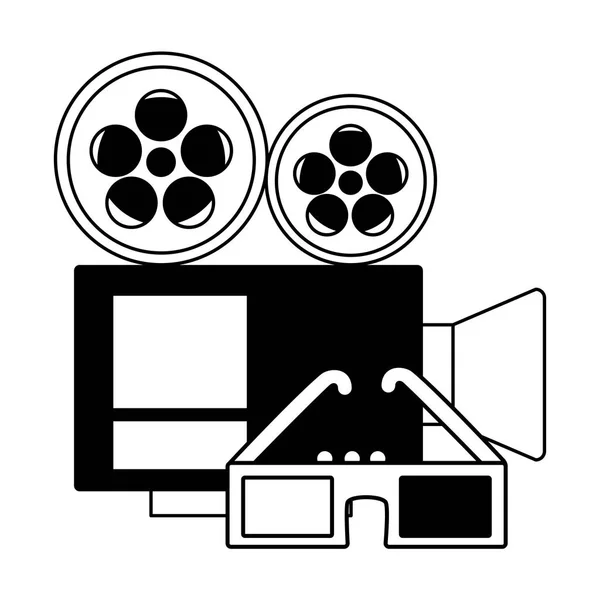 Cinema Movie design — Stock vektor