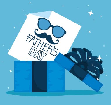 kutlama için babalar günü kartı ile mevcut